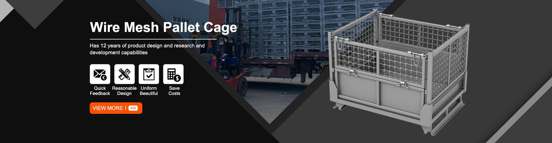 quality Collapsible Pallet Cage factory