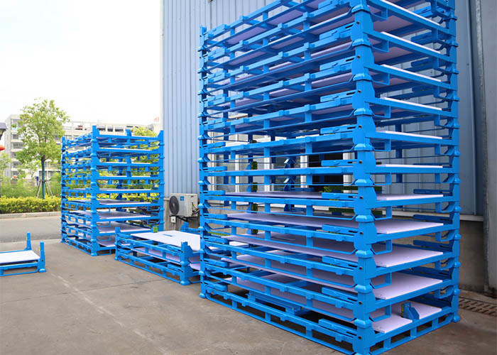 Powder Coated Steel Nestainer Storage Rack With 1500kg Load Capacity