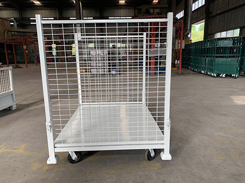 Towable Stack Heavy Duty Portable Stacking Racks 1000kg Load Capacity 2000mm Post ...