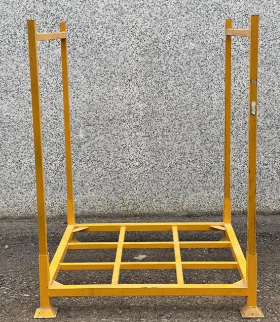 Customized Color Portable Stacking Racks With 50mm Wheel 1500kg Load ...