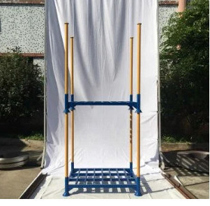 Stackable Car Rack System Bus Tyre Storage Rack Tire Racking System Collapsible Stacking Car Tire ...